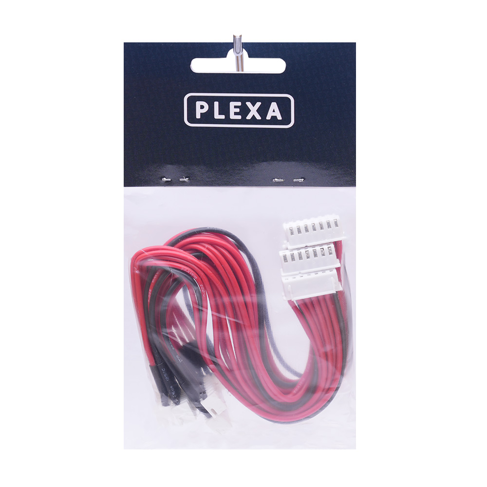 plexa 6s balance lead extender 20cm 20awg cable 5 pack syntegra package australia