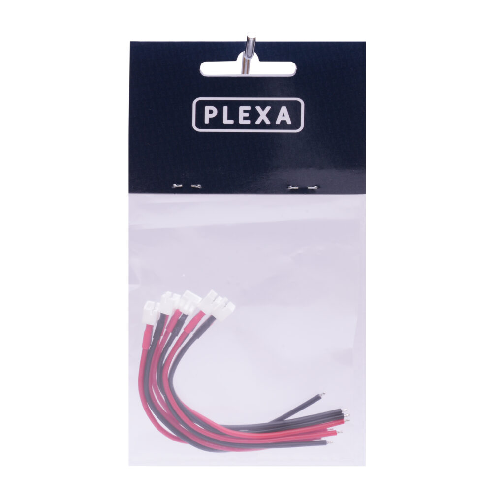 plexa ph2 0 connector 10cm 22awg cable 5 pack syntegra package