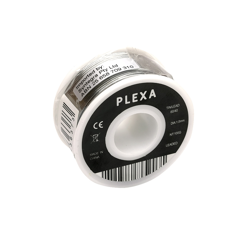 plexa solder 1.0mm diameter 100g syntegra product australia