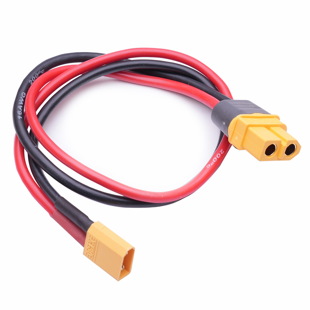 plexa xt60 female to xt30 male 30cm 16awg adapter cable product syntegra australia showcase