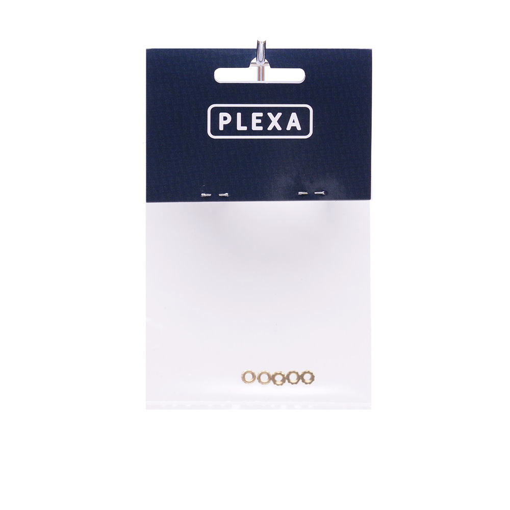 plexa brass heat set insert m2 m2.5 m3 3mm 5 pack syntegra package