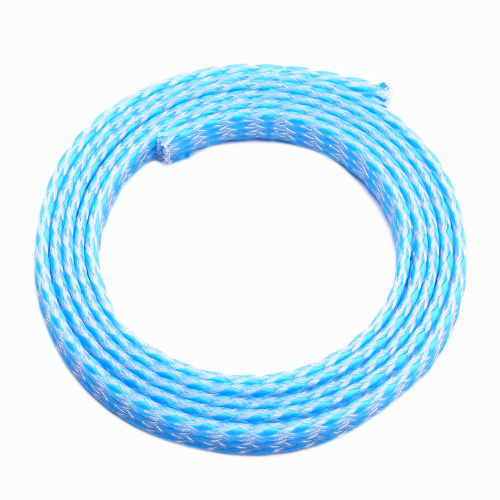 plexa cotton pet braiding wire protection 8mm 1m syntegra blue clear product