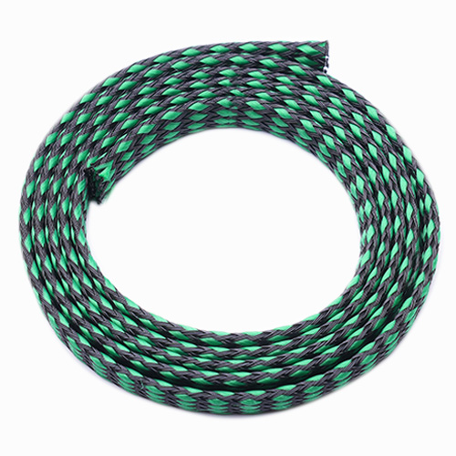 plexa cotton pet braiding wire protection 8mm 1m syntegra green black product