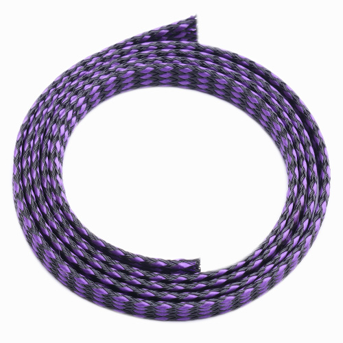 plexa cotton pet braiding wire protection 8mm 1m syntegra purple black product