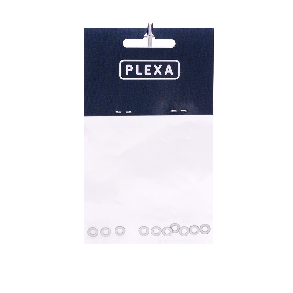 plexa stainless steel flat washer 10 pack syntegra australia package